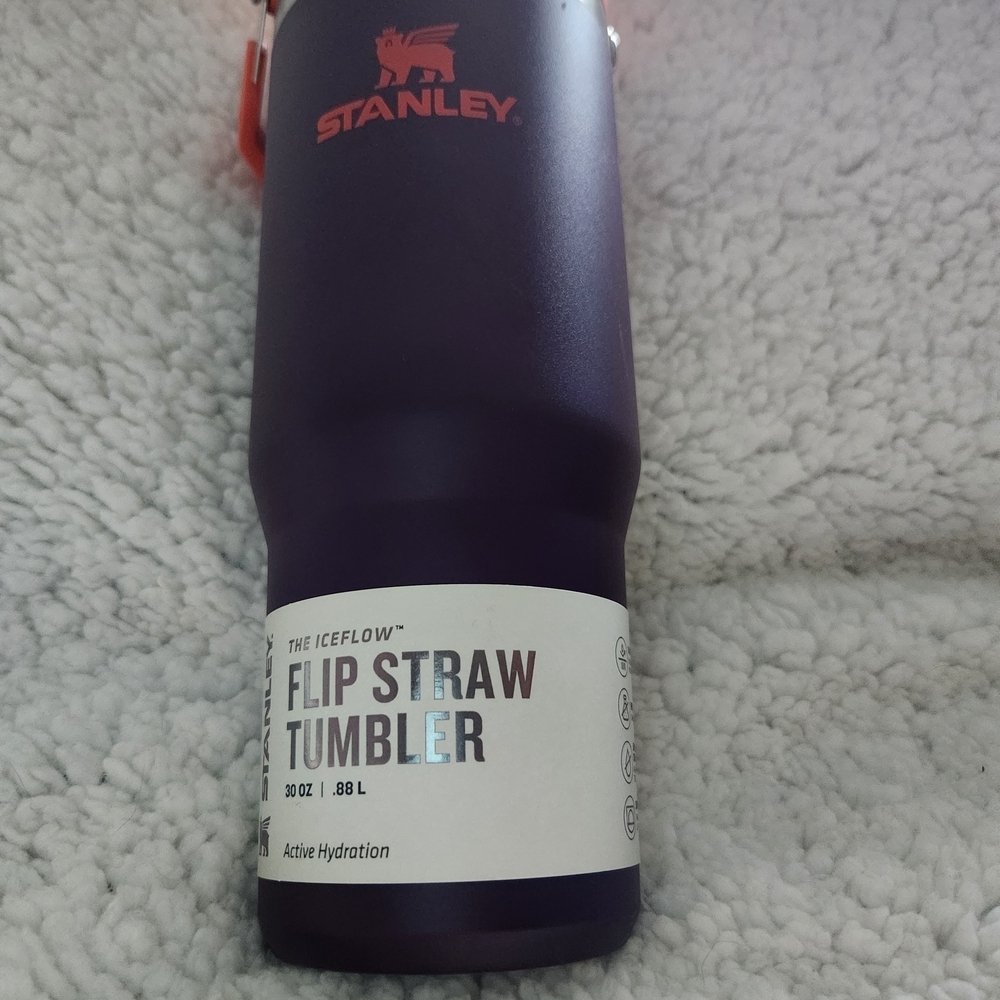 Stanley Purple Flip Straw Tumbler
